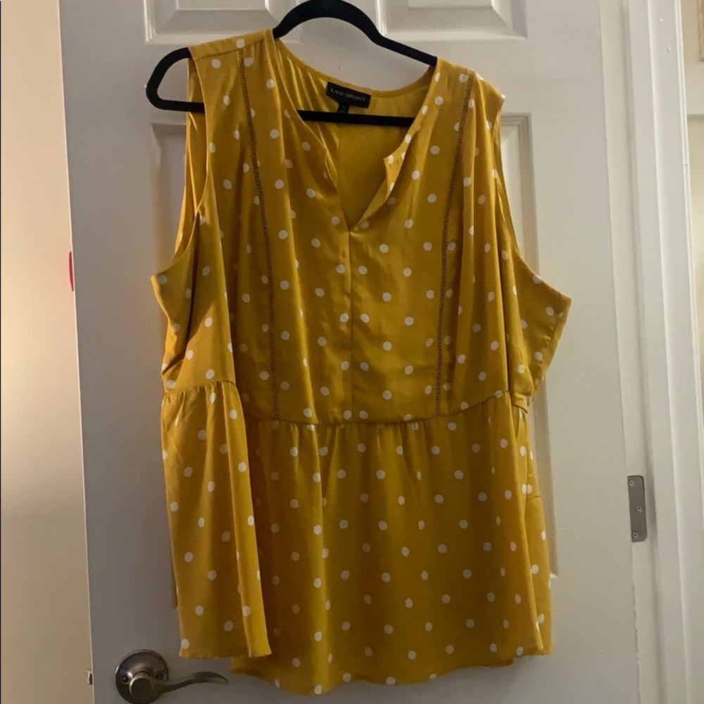 Lane Bryant sleeveless blouse